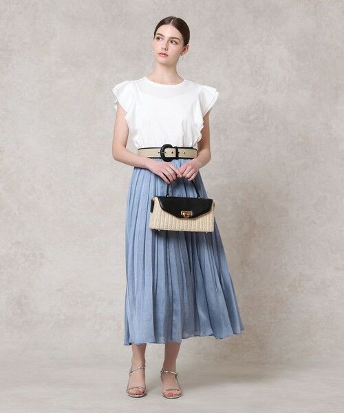 ANAYI / アナイ カットソー | コットンスムースダブルフリルプルオーバー | 詳細8