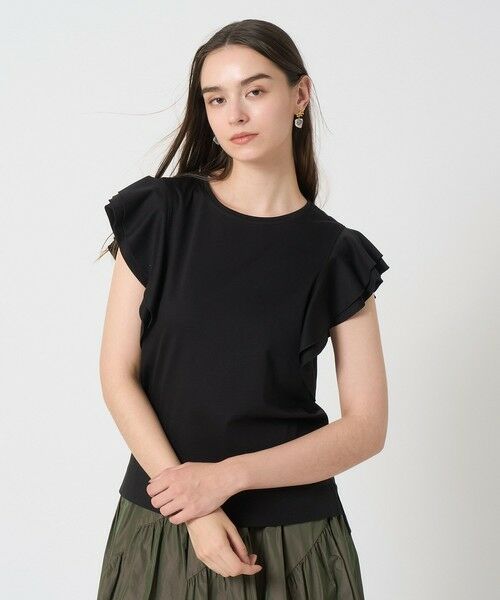 ANAYI / アナイ カットソー | コットンスムースダブルフリルプルオーバー | 詳細22