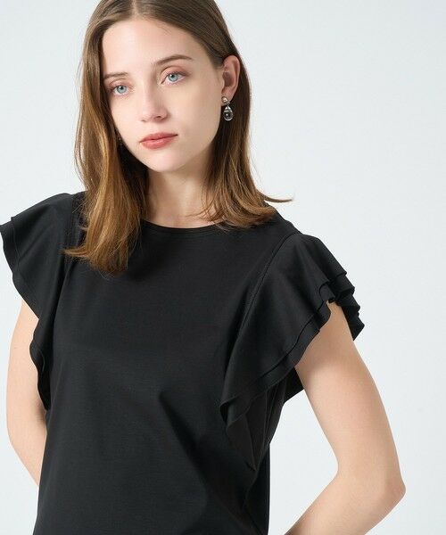 ANAYI / アナイ カットソー | コットンスムースダブルフリルプルオーバー | 詳細23