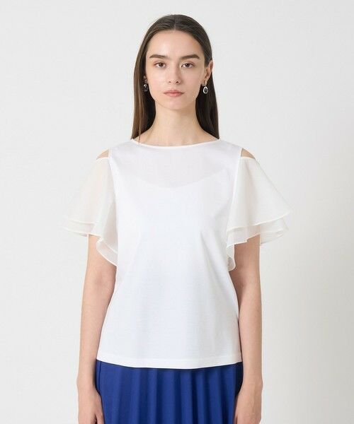 ANAYI / アナイ カットソー | ライトポンチオフショルプルオーバー | 詳細1