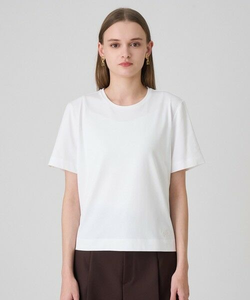 ANAYI / アナイ カットソー | コットン天竺刺繍プルオーバー | 詳細1