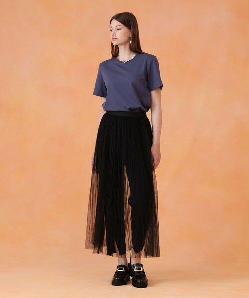 ANAYI / アナイ カットソー | コットン天竺刺繍プルオーバー | 詳細14