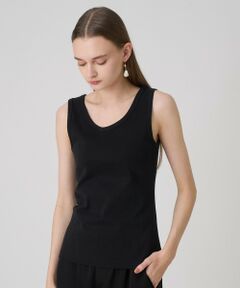 ANAYI / アナイ タンクトップ | コットンフライスタンクトップ