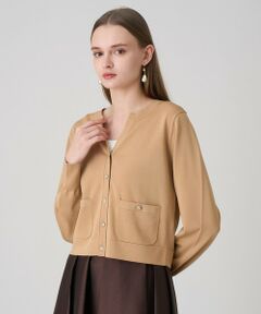 ANAYI ベージュ 長袖カーディガン ANAYI - アナイ ANAYI カーディガン ニット 長袖 38 M ベージュ