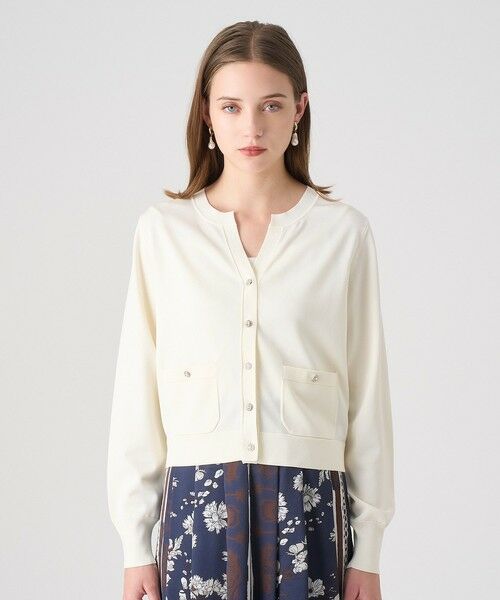 ANAYI / アナイ カーディガン・ボレロ | アソートビジュー釦ポケット カーディガン | 詳細1