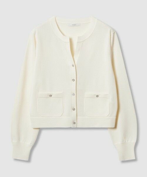 ANAYI / アナイ カーディガン・ボレロ | アソートビジュー釦ポケット カーディガン | 詳細7
