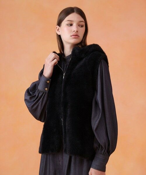 ANAYI / アナイ その他アウター | フェザーフーディジレ | 詳細24