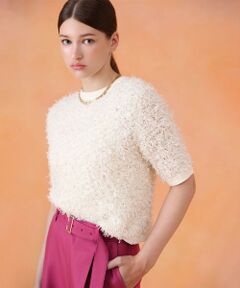 ANAYI / アナイ ニット・セーター | チュールツイード プルオーバー