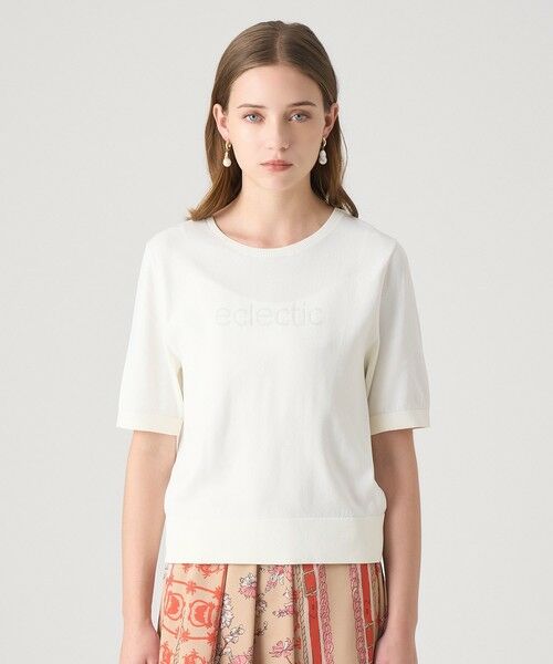 ANAYI / アナイ ニット・セーター | ECLECTIC ロゴプルオーバー | 詳細1