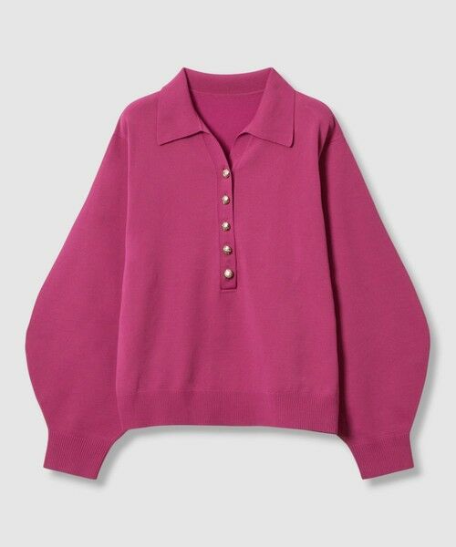 ANAYI / アナイ ポロシャツ | プレーティングポロプルオーバー | 詳細13