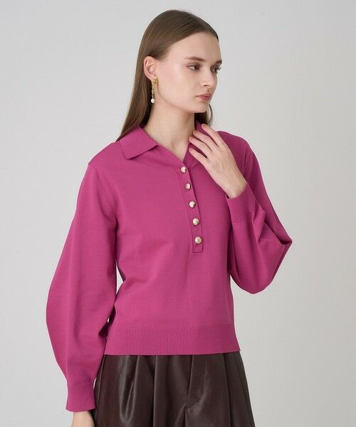 ANAYI / アナイ ポロシャツ | プレーティングポロプルオーバー | 詳細10