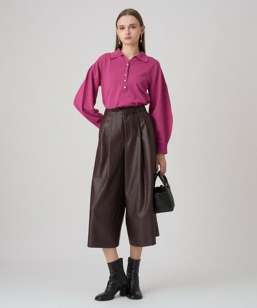 ANAYI / アナイ ポロシャツ | プレーティングポロプルオーバー | 詳細12