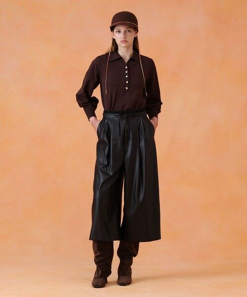 ANAYI / アナイ ポロシャツ | プレーティングポロプルオーバー | 詳細17