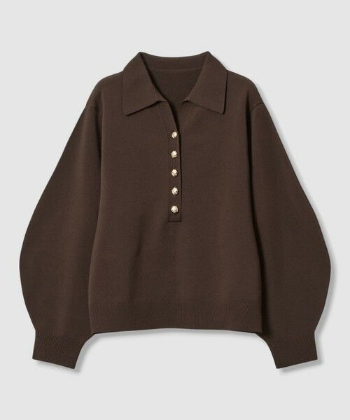 ANAYI / アナイ ポロシャツ | プレーティングポロプルオーバー | 詳細23