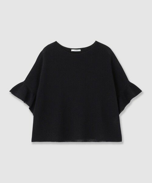 ANAYI / アナイ ニット・セーター | 和紙ガーターフリル袖プルオーバー | 詳細21