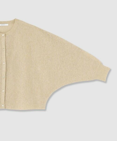 ANAYI / アナイ カーディガン・ボレロ | シアーラメ天竺ドルマンカーディガン | 詳細3