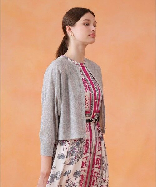 ANAYI / アナイ カーディガン・ボレロ | シアーラメ天竺ドルマンカーディガン | 詳細7