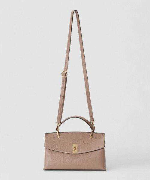 ANAYI / アナイ ハンドバッグ | ◇シュリンク革トップハンドル ハンドバッグ | 詳細1