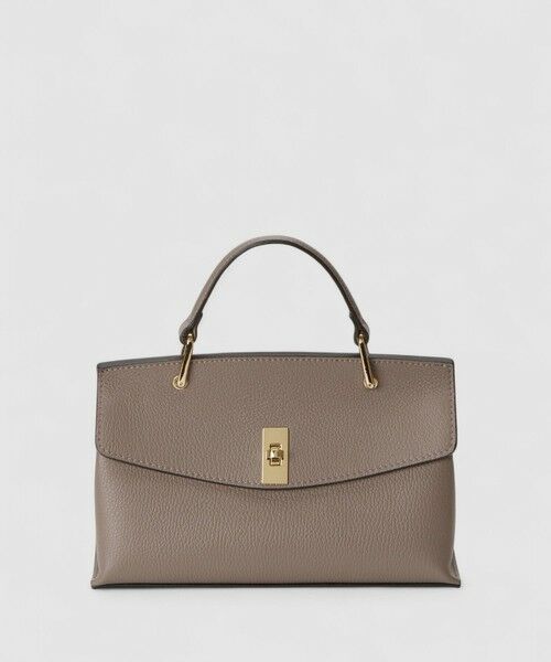 ANAYI / アナイ ハンドバッグ | ◇シュリンク革トップハンドル ハンドバッグ | 詳細6