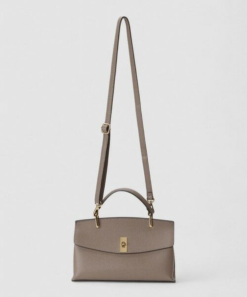 ANAYI / アナイ ハンドバッグ | ◇シュリンク革トップハンドル ハンドバッグ | 詳細7