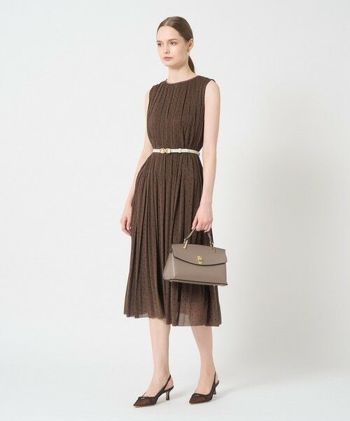 ANAYI / アナイ ハンドバッグ | ◇シュリンク革トップハンドル ハンドバッグ | 詳細4