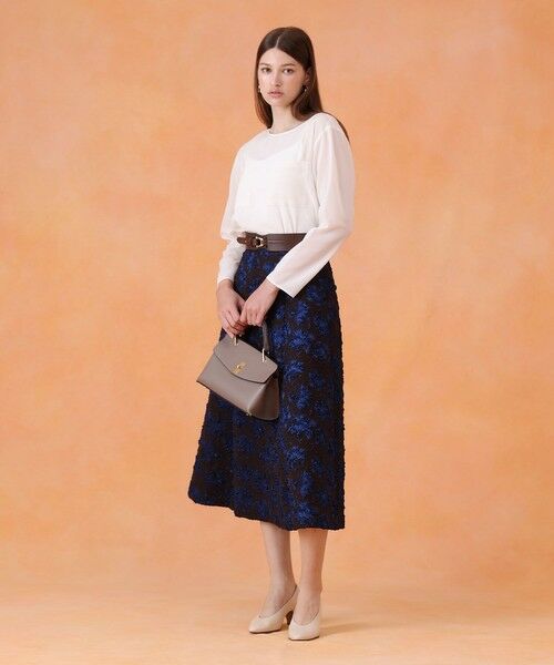 ANAYI / アナイ ハンドバッグ | ◇シュリンク革トップハンドル ハンドバッグ | 詳細5