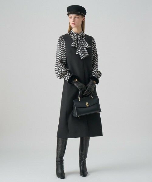 ANAYI / アナイ ハンドバッグ | ◇シュリンク革トップハンドル ハンドバッグ | 詳細9