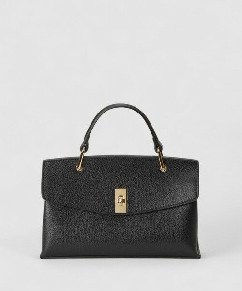 ANAYI / アナイ ハンドバッグ | ◇シュリンク革トップハンドル ハンドバッグ | 詳細14