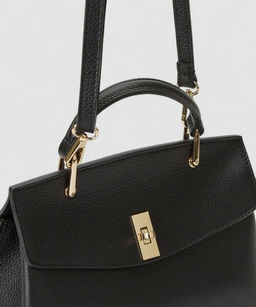 ANAYI / アナイ ハンドバッグ | ◇シュリンク革トップハンドル ハンドバッグ | 詳細18