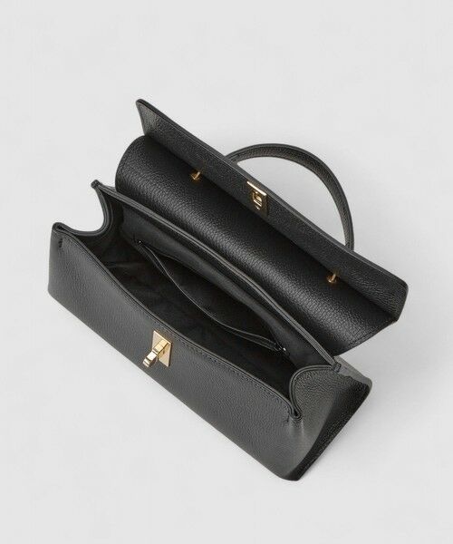 ANAYI / アナイ ハンドバッグ | ◇シュリンク革トップハンドル ハンドバッグ | 詳細19