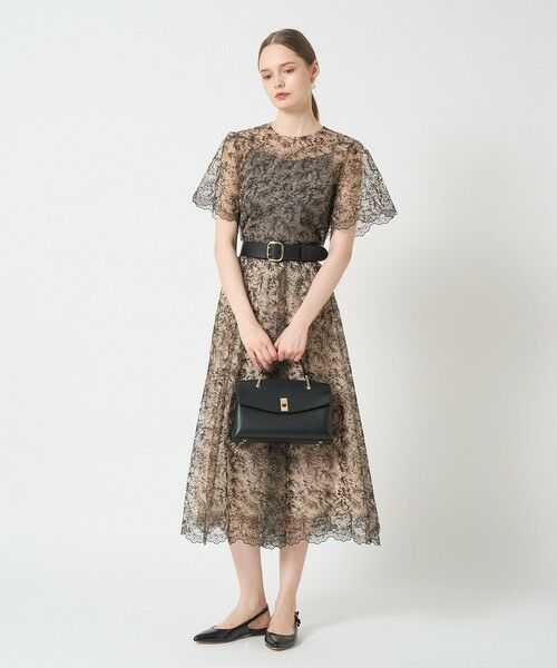 ANAYI / アナイ ハンドバッグ | ◇シュリンク革トップハンドル ハンドバッグ | 詳細11