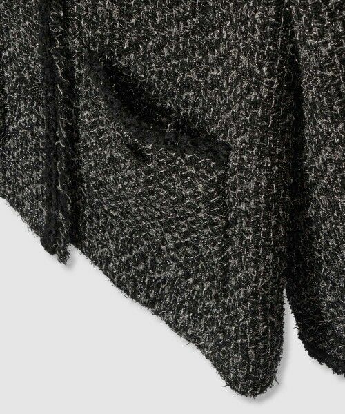 ANAYI / アナイ ノーカラージャケット | ラメファンシーツイード4ポケット ジャケット | 詳細19