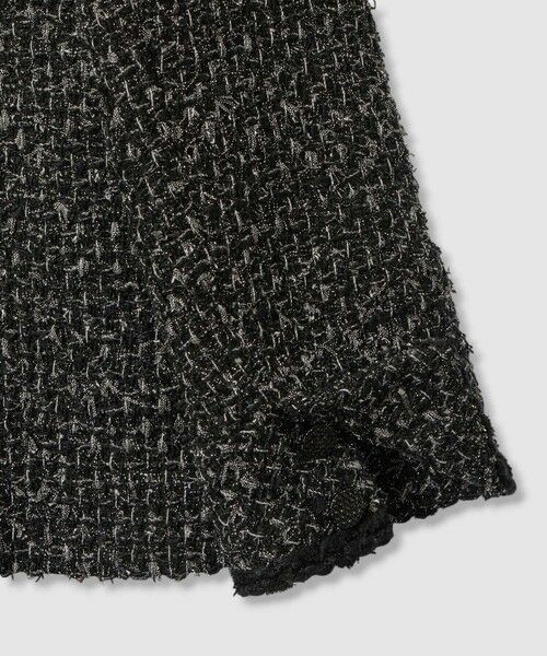 ANAYI / アナイ ノーカラージャケット | ラメファンシーツイード4ポケット ジャケット | 詳細21