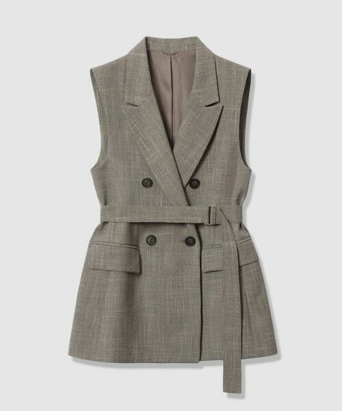 ANAYI / アナイ その他アウター | 【セットアップ対応商品】ポリツイルベルテッドジレ | 詳細8