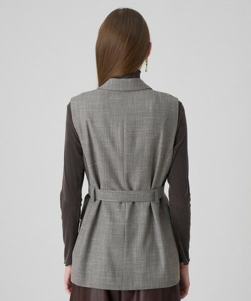 ANAYI / アナイ その他アウター | 【セットアップ対応商品】ポリツイルベルテッドジレ | 詳細3