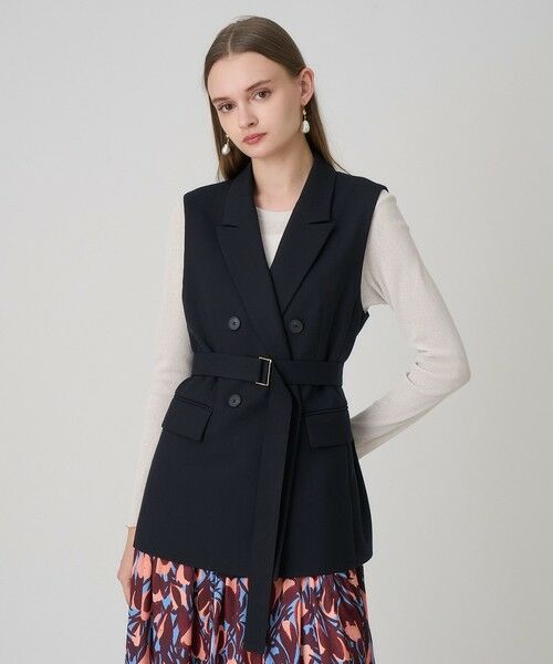 ANAYI / アナイ その他アウター | 【セットアップ対応商品】ポリツイルベルテッドジレ | 詳細15