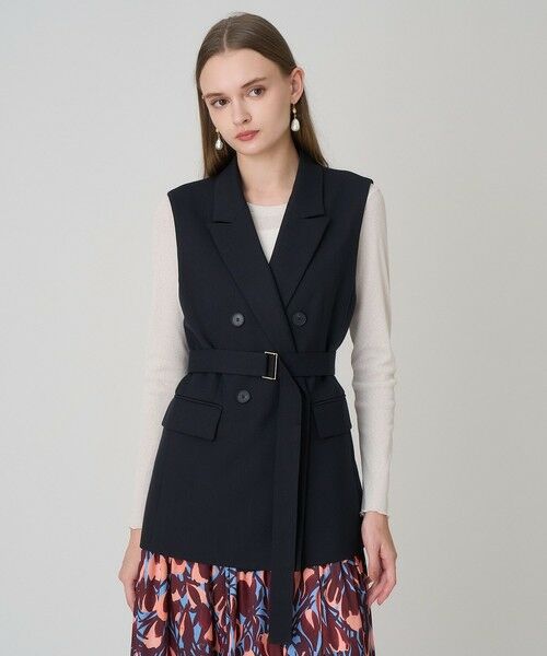 ANAYI / アナイ その他アウター | 【セットアップ対応商品】ポリツイルベルテッドジレ | 詳細16