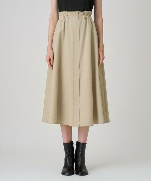 ANAYI / アナイ ロング・マキシ丈スカート | 【セットアップ対応商品】ドライツイルギャザースカート | 詳細1