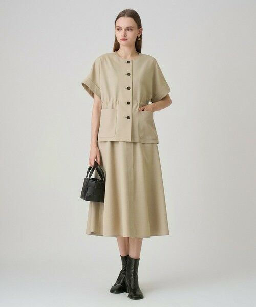 ANAYI / アナイ ロング・マキシ丈スカート | 【セットアップ対応商品】ドライツイルギャザースカート | 詳細5