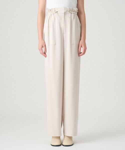 ANAYI / アナイ その他パンツ | 【セットアップ対応商品】ストレッチサテンポケットパンツ | 詳細1