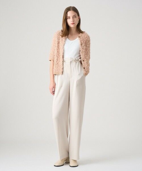 ANAYI / アナイ その他パンツ | 【セットアップ対応商品】ストレッチサテンポケットパンツ | 詳細6