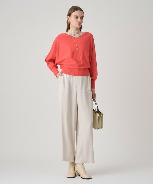 ANAYI / アナイ その他パンツ | 【セットアップ対応商品】ストレッチサテンポケットパンツ | 詳細7