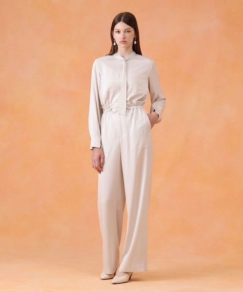 ANAYI / アナイ その他パンツ | 【セットアップ対応商品】ストレッチサテンポケットパンツ | 詳細8