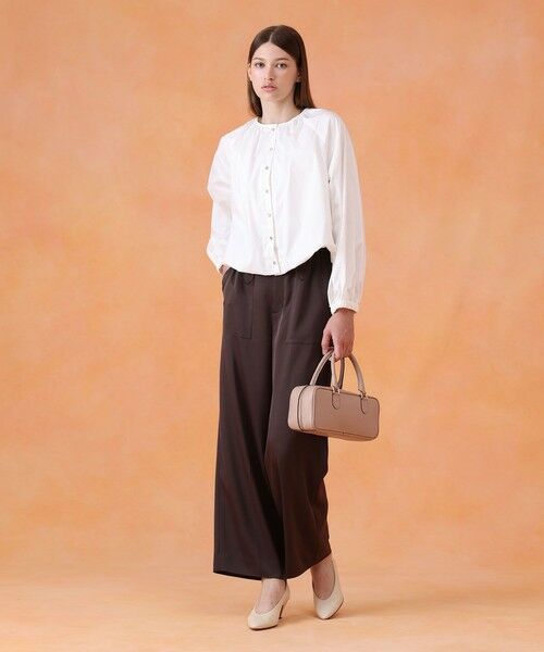 ANAYI / アナイ その他パンツ | 【セットアップ対応商品】ストレッチサテンポケットパンツ | 詳細19