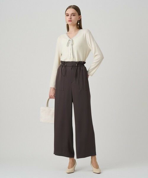 ANAYI / アナイ その他パンツ | 【セットアップ対応商品】ストレッチサテンポケットパンツ | 詳細21