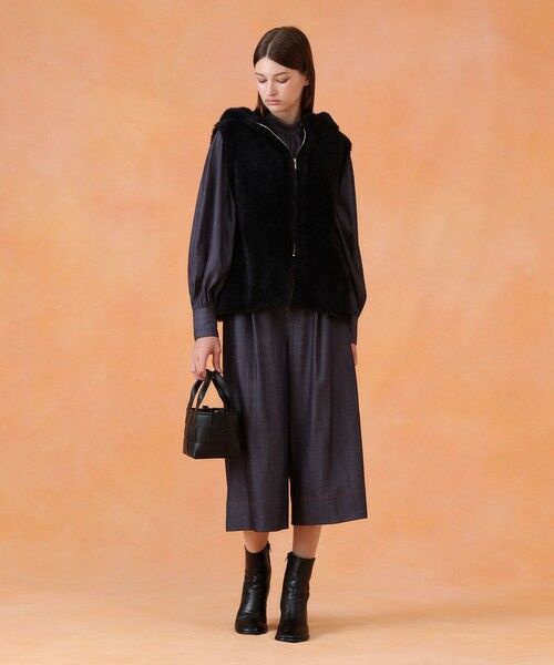 ANAYI / アナイ その他パンツ | 【セットアップ対応商品】ライトデニムライクガウチョパンツ | 詳細2