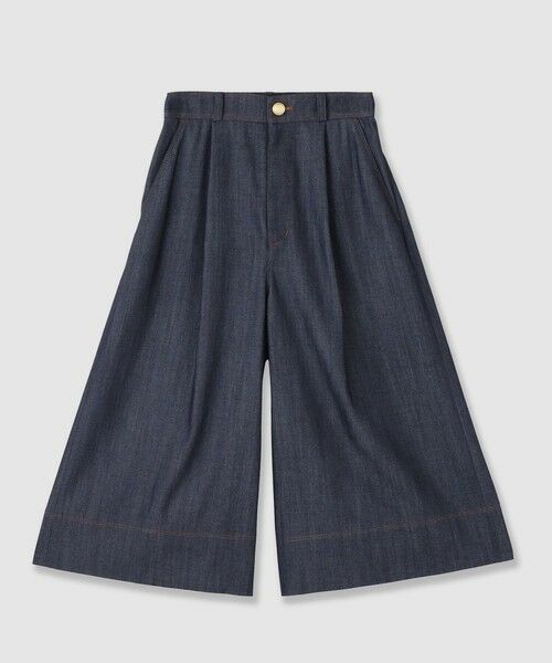 ANAYI / アナイ その他パンツ | 【セットアップ対応商品】ライトデニムライクガウチョパンツ | 詳細9