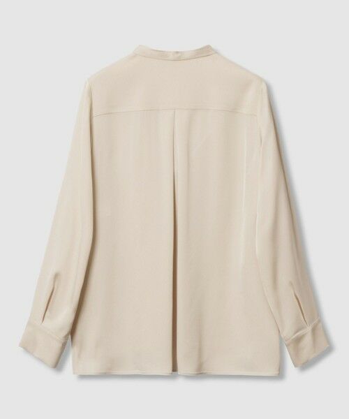 ANAYI / アナイ シャツ・ブラウス | 【セットアップ対応商品】ストレッチサテンタイ付き ブラウス | 詳細9