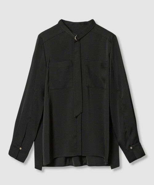 ANAYI / アナイ シャツ・ブラウス | 【セットアップ対応商品】ストレッチサテンタイ付き ブラウス | 詳細29