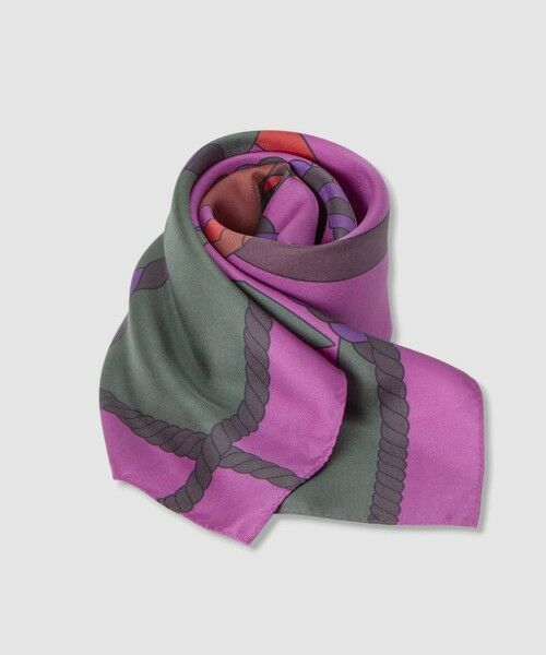 ANAYI / アナイ バンダナ・スカーフ | ホースパネルプリントスカーフ | 詳細1